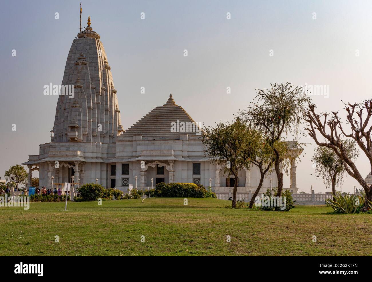 Birla Mandir Jaipur, Rajasthan, India. Foto Stock