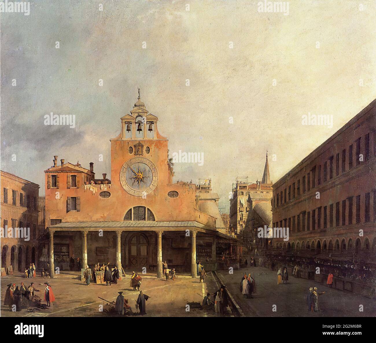 Canale Giovanni Antonio (1697 - 1768) - Canaletto - San Giacomo De Rialto Foto Stock