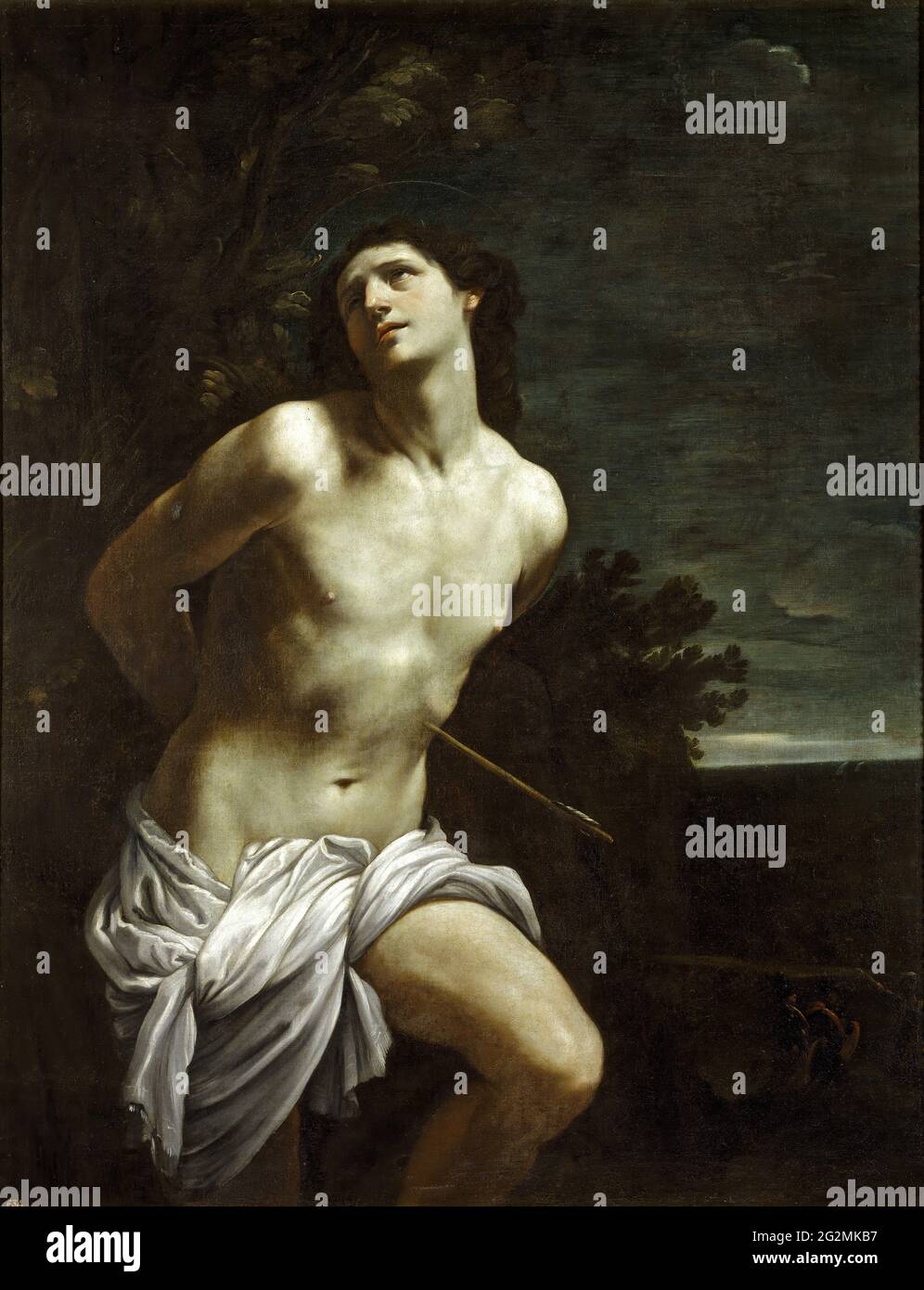 Guido reni - san sebastiano 01 Foto Stock