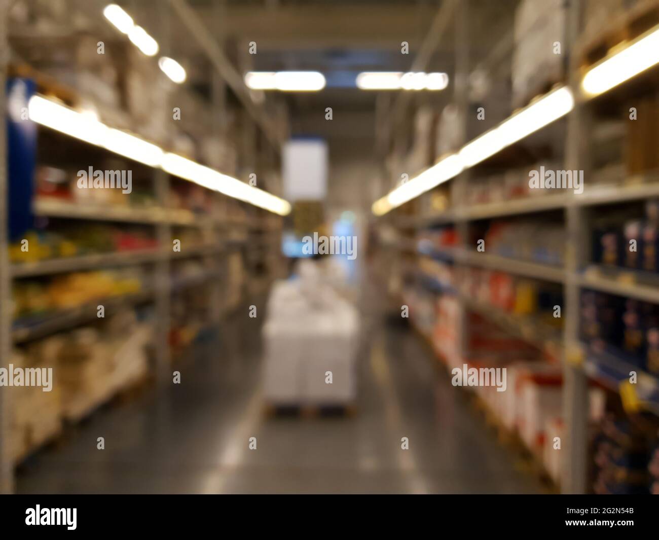 Abstract blur shopping mall interni e retail store per lo sfondo Foto Stock