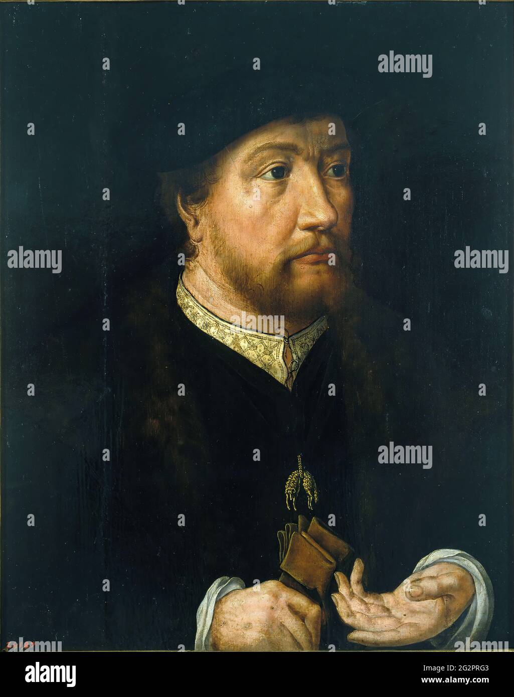 Jan Gossaert - Enrico III Conte di Nassau Foto Stock