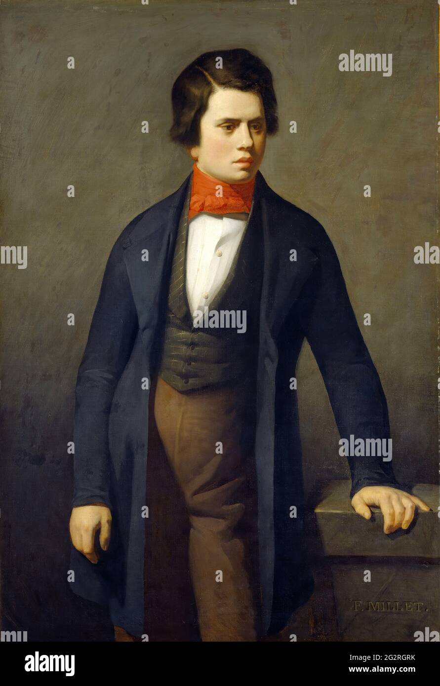 Jean-François Millet - Leconte De Lisle Foto Stock