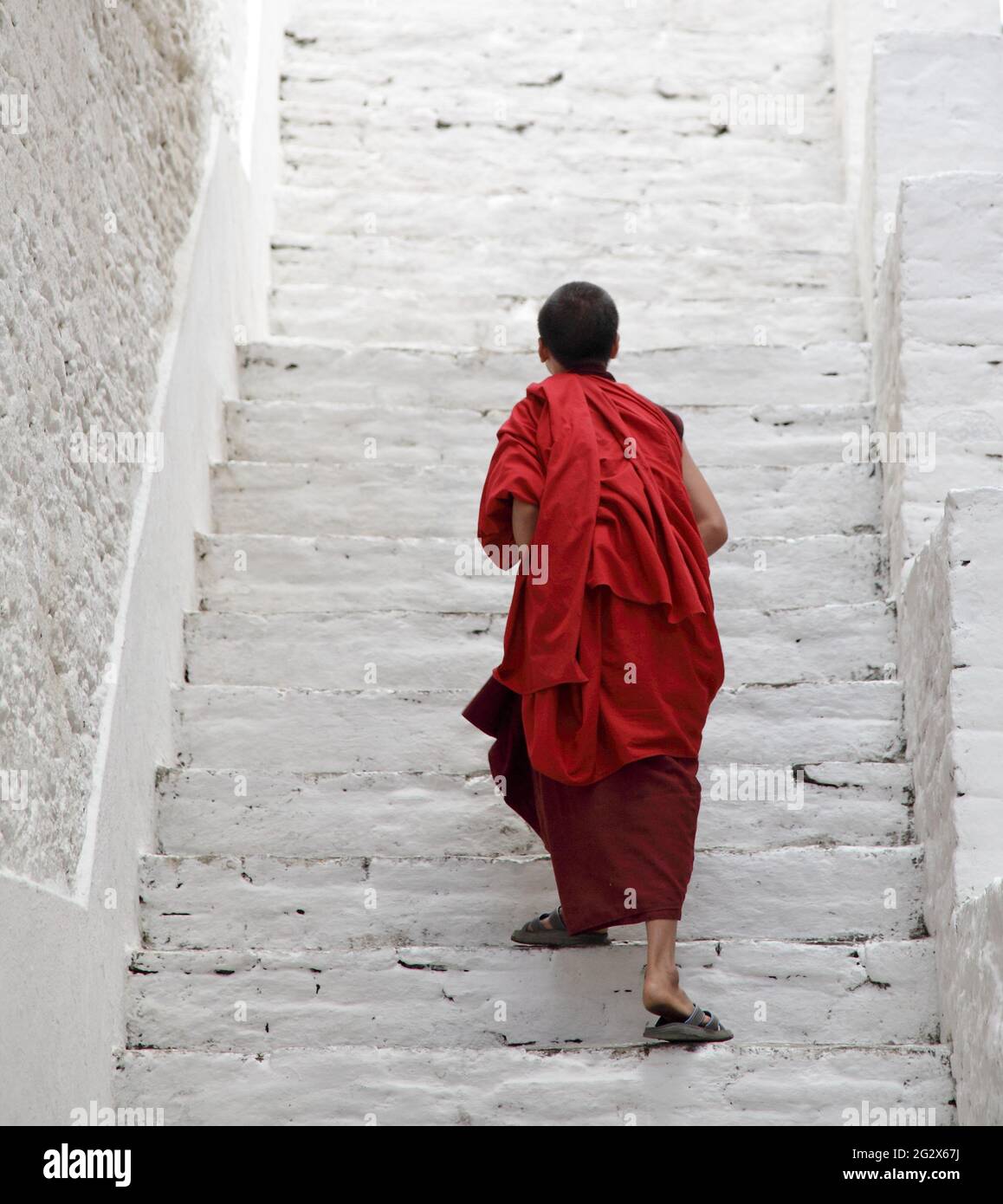 Tashichho Dzong Bhutan Foto Stock