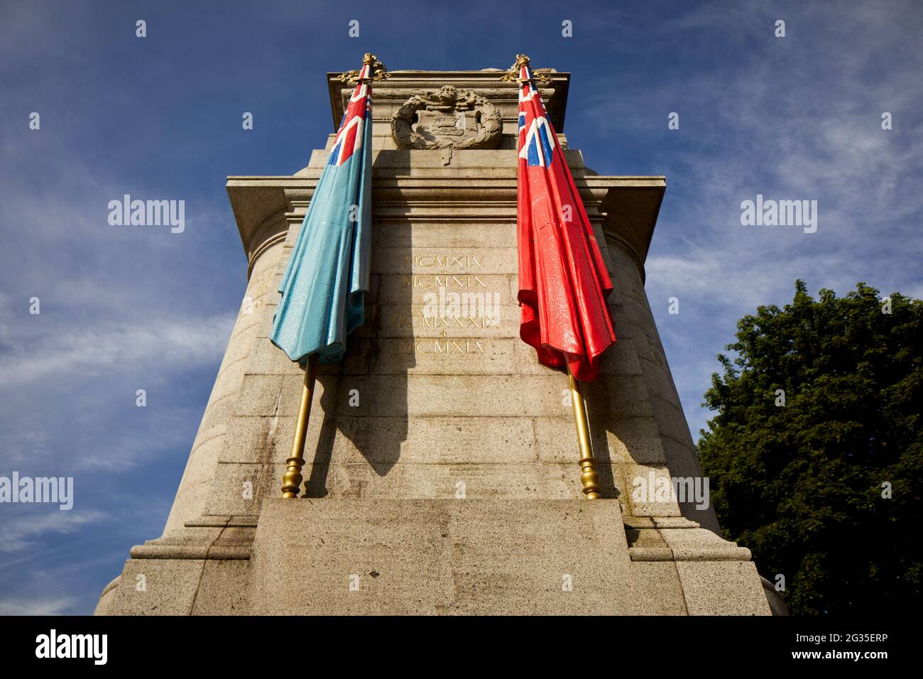 Rochdale Cenotaph un memoriale della prima guerra mondiale progettato da Sir Edwin Lutyens Foto Stock