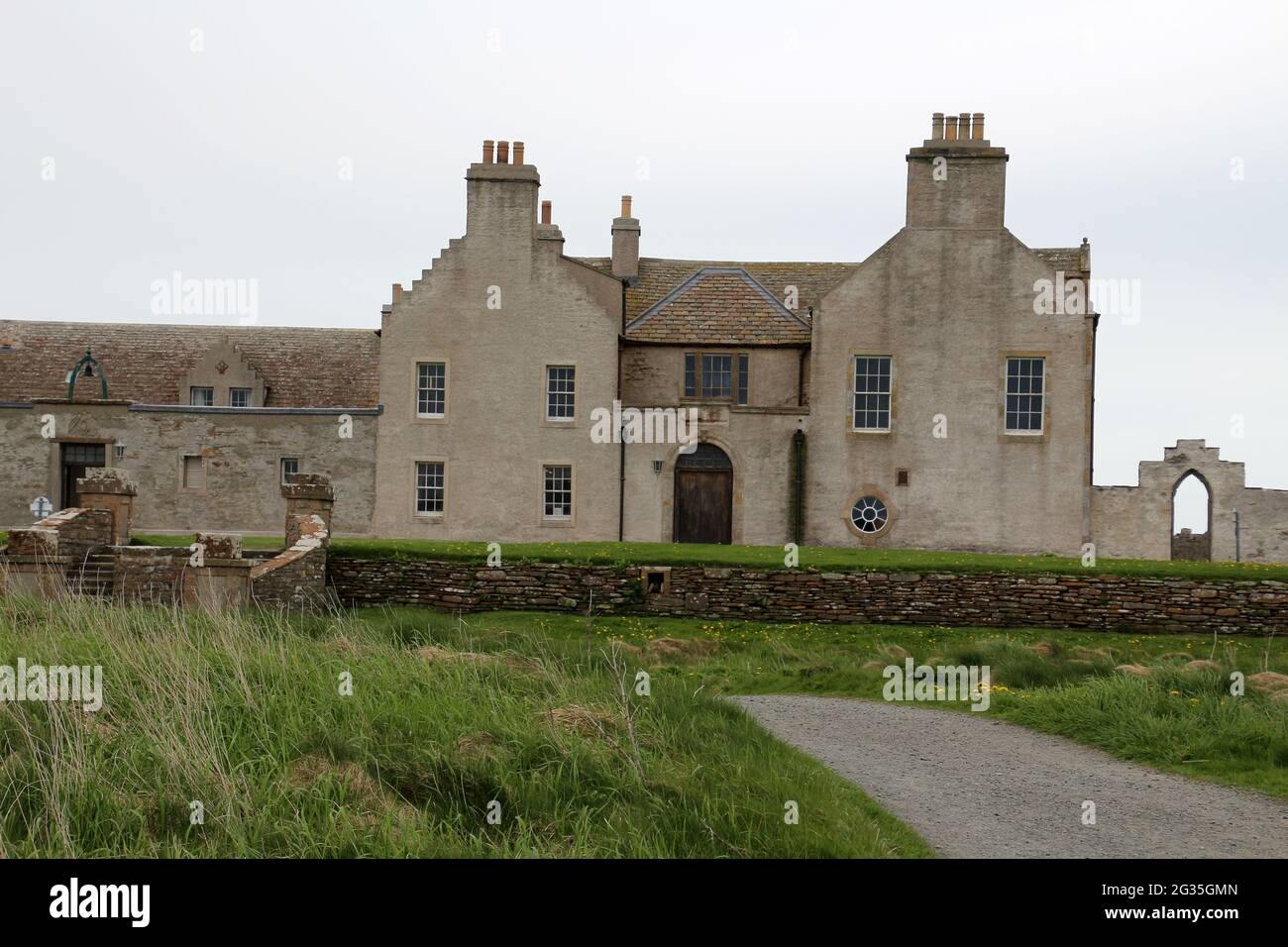 Skaill House sulla terraferma, Orkney, Scozia Foto Stock
