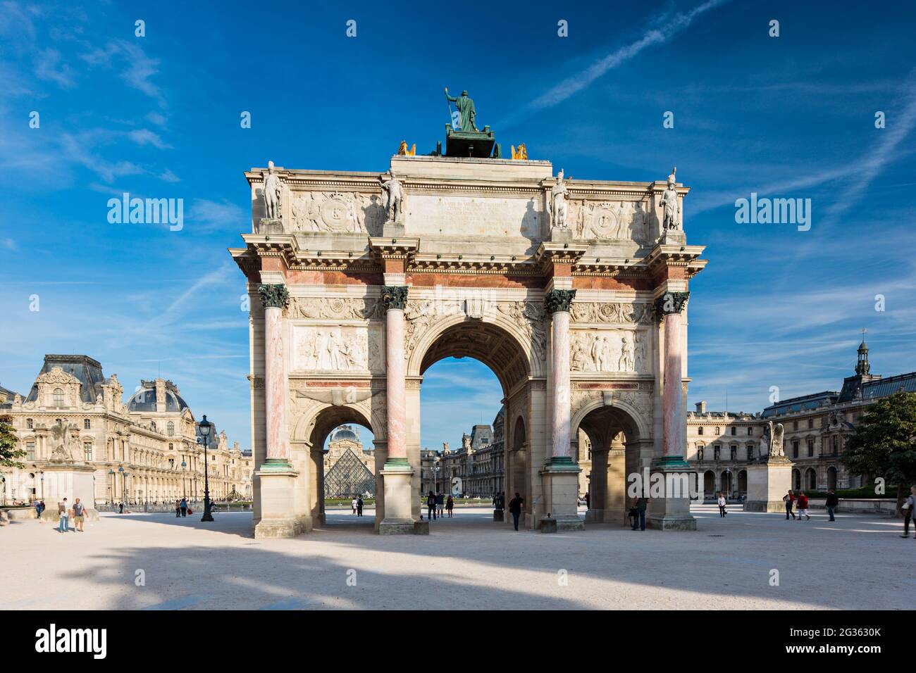 FRANCIA. PARIGI (75) GIOSTRA DEL LOUVRE Foto Stock