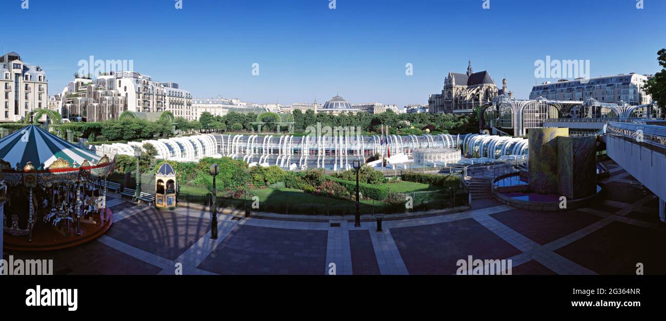 FRANCIA. PARIGI (75) CENTRO COMMERCIALE FORUM DES HALLES Foto Stock