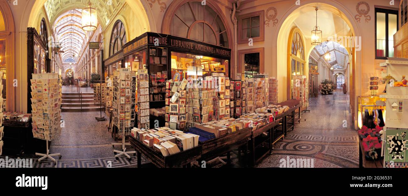 FRANCIA. PARIGI (75) VIVIENNE PASSAGE Foto Stock