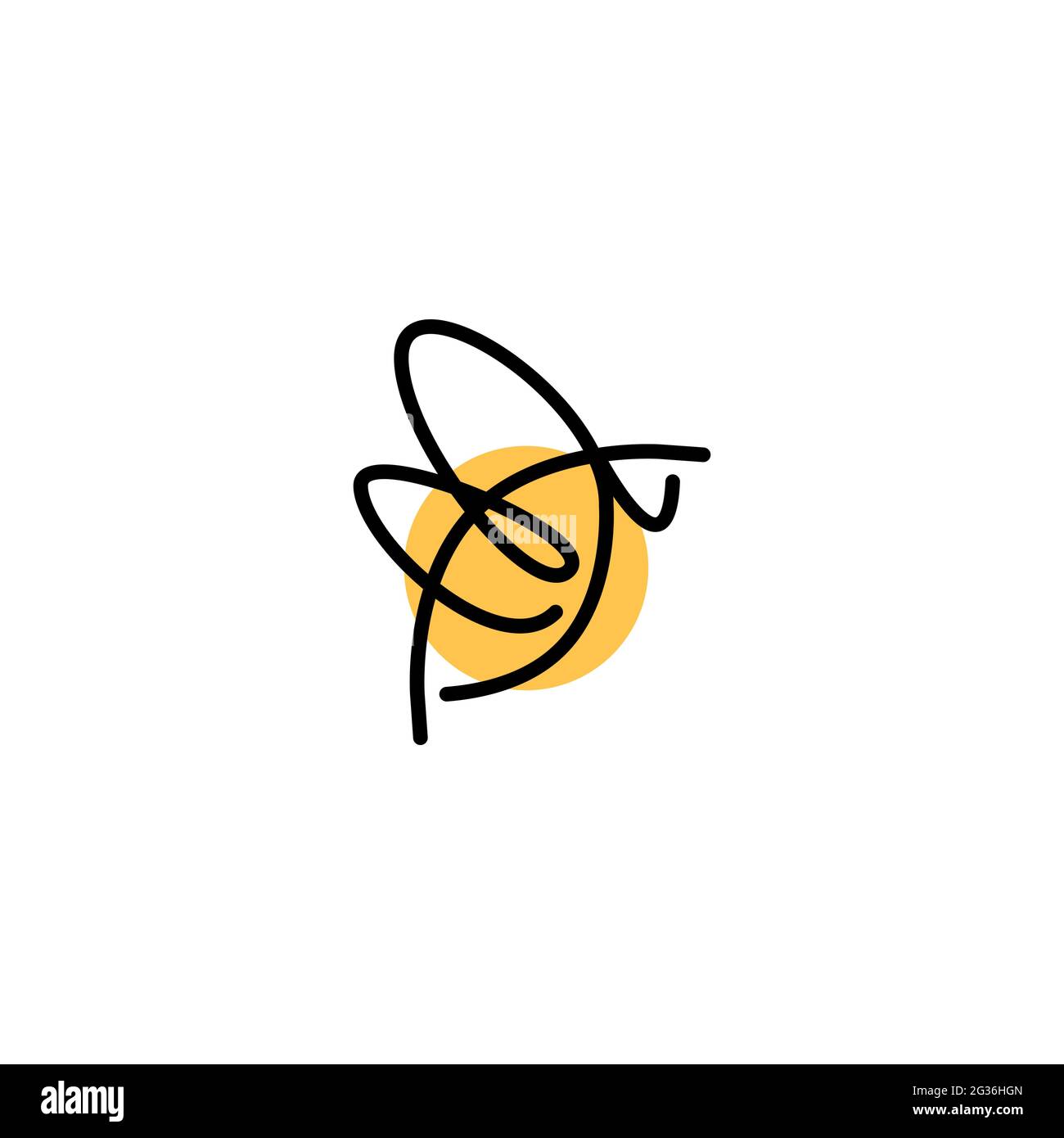 Bee Illustrazione Vettoriale