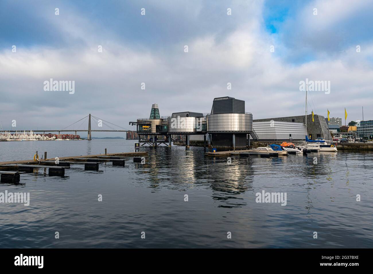 Norwegian Petroleum Museum, Stavanger, Norvegia Foto Stock