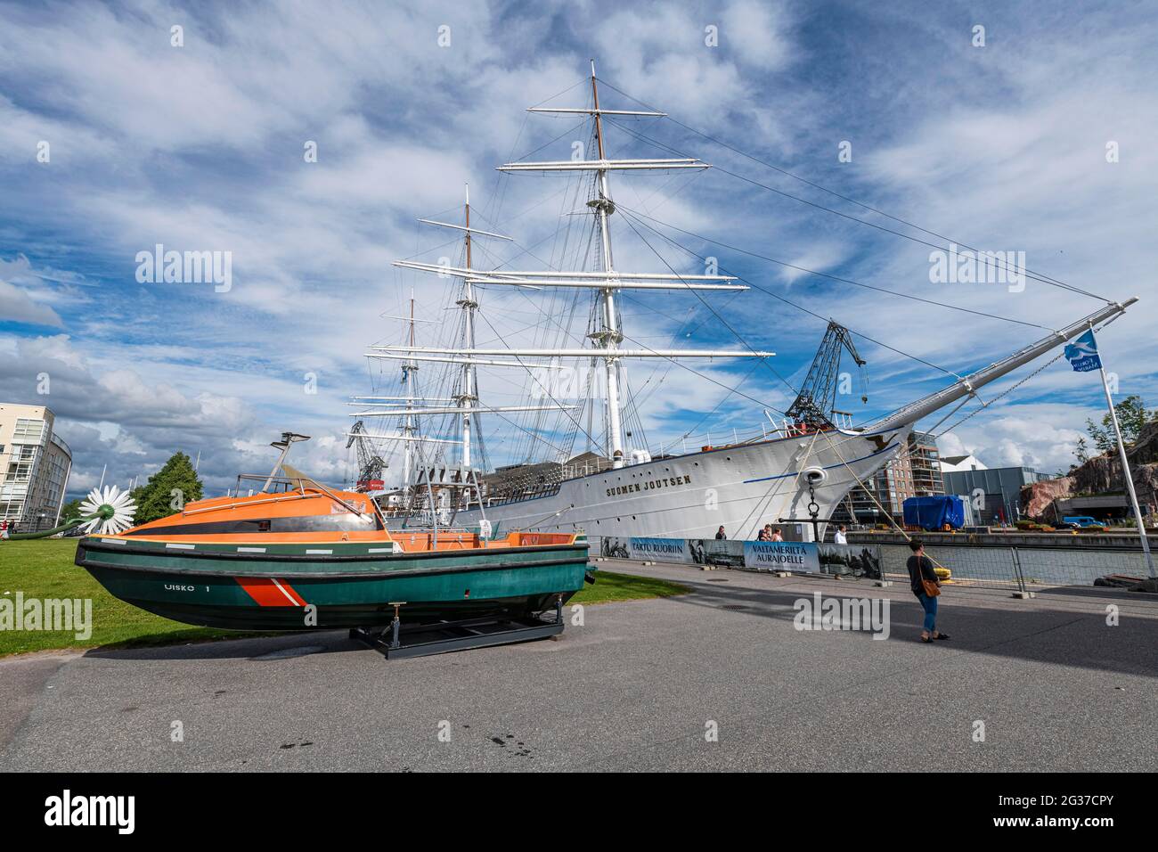 Forum Marinum, museo marittimo, Turku, Finlandia Foto Stock