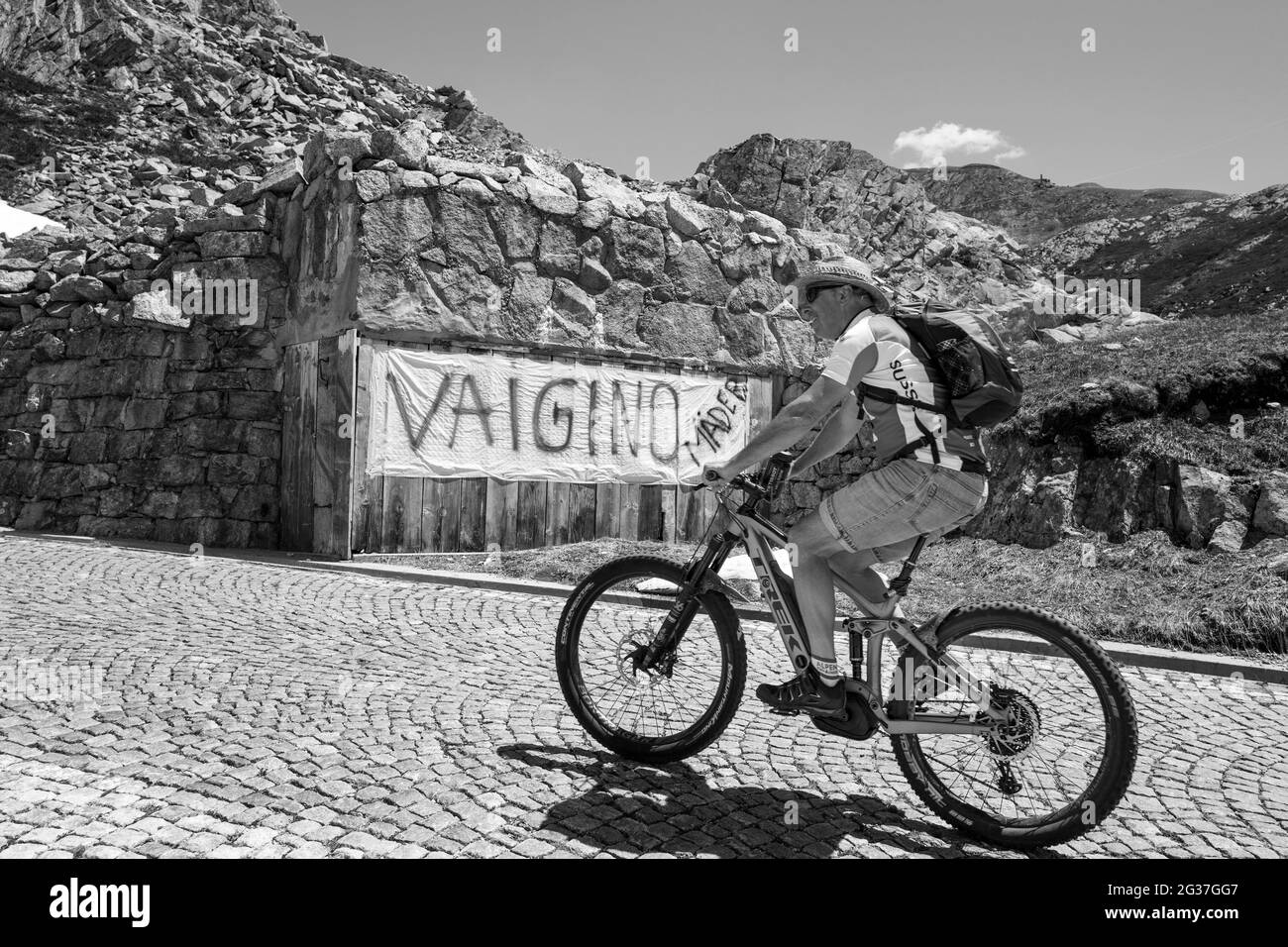 Svizzera, Tour de Suisse, Passo del Gottardo (Tremola) Foto Stock
