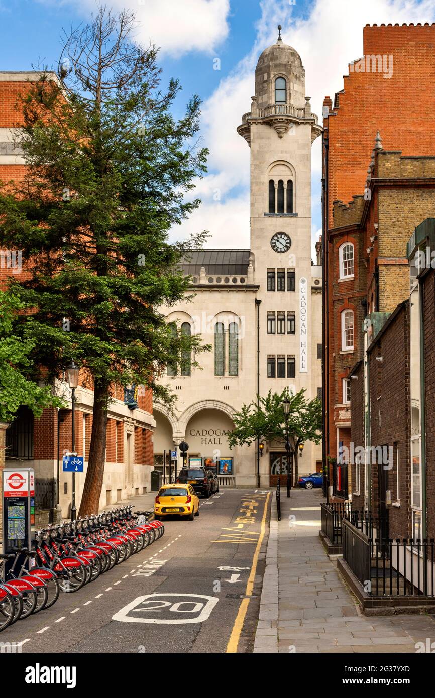 LONDRA INGHILTERRA CADOGAN HALL EDIFICIO CHELSEA Foto Stock