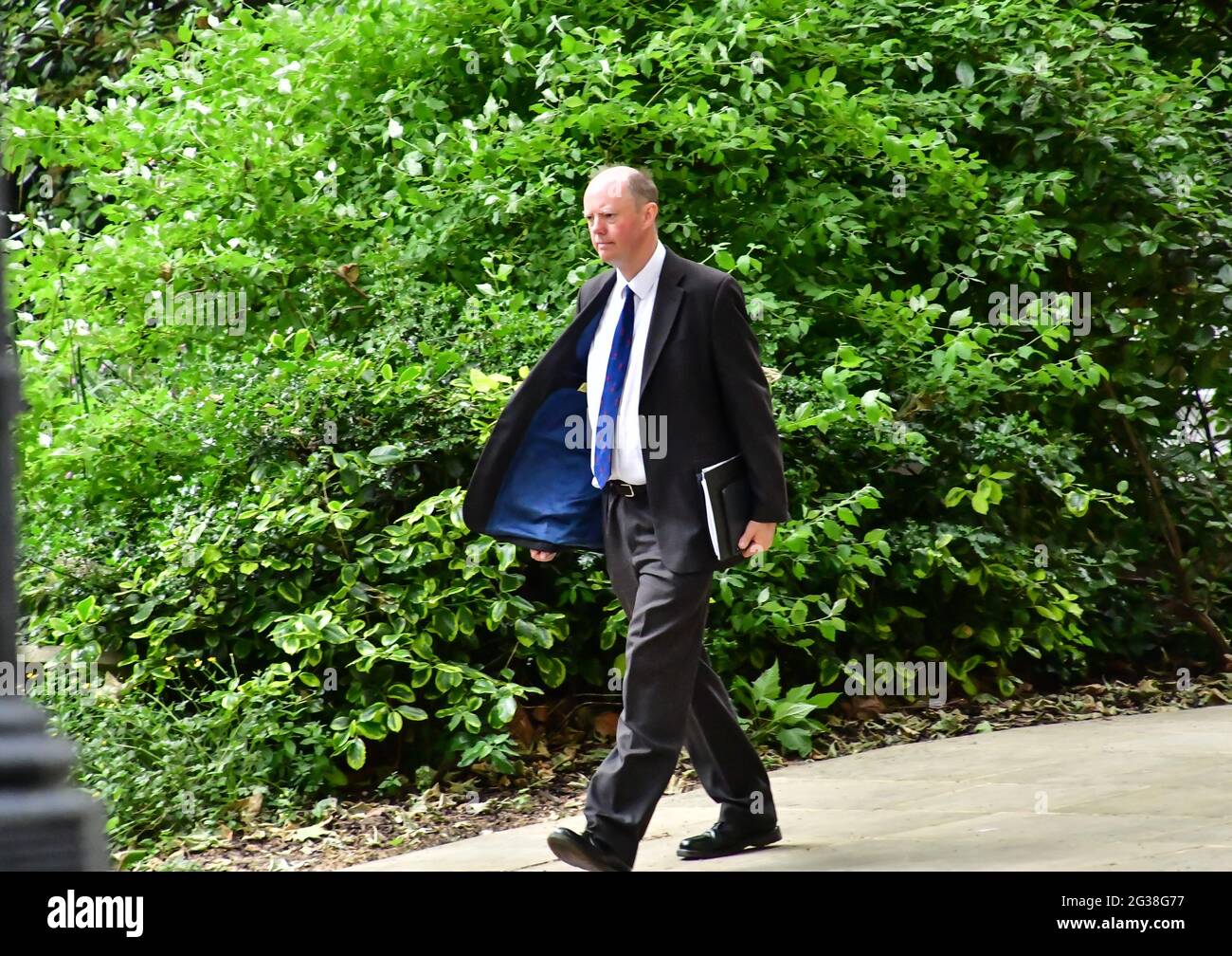 Londra, Regno Unito. 14 Giugno 2021. Chris Whitty partecipa al 10 Downing Street il 14 giugno 2021, Londra, Regno Unito. Credit: Picture Capital/Alamy Live News Foto Stock