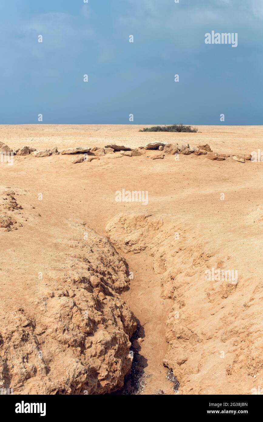 Paesaggi selvaggi dell'africa settentrionale Foto Stock