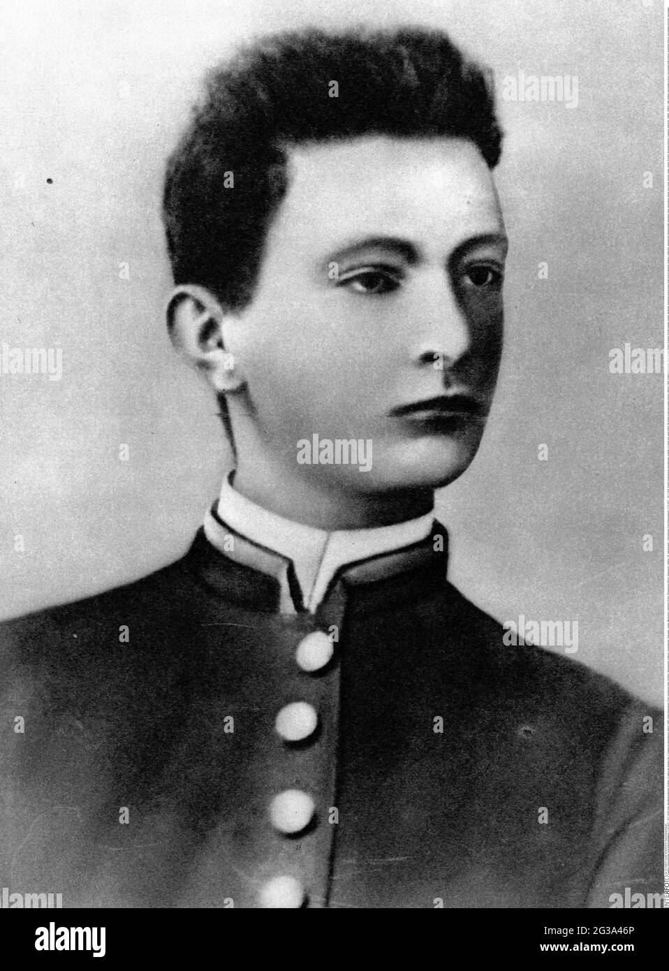 Dzerzhinsky, Felix Edmundovich, 11.9.1877 - 20.7.1926, rivoluzionario professionista polacco, ritratto, INFORMAZIONI-AGGIUNTIVE-DIRITTI-AUTORIZZAZIONE-NON-DISPONIBILI Foto Stock