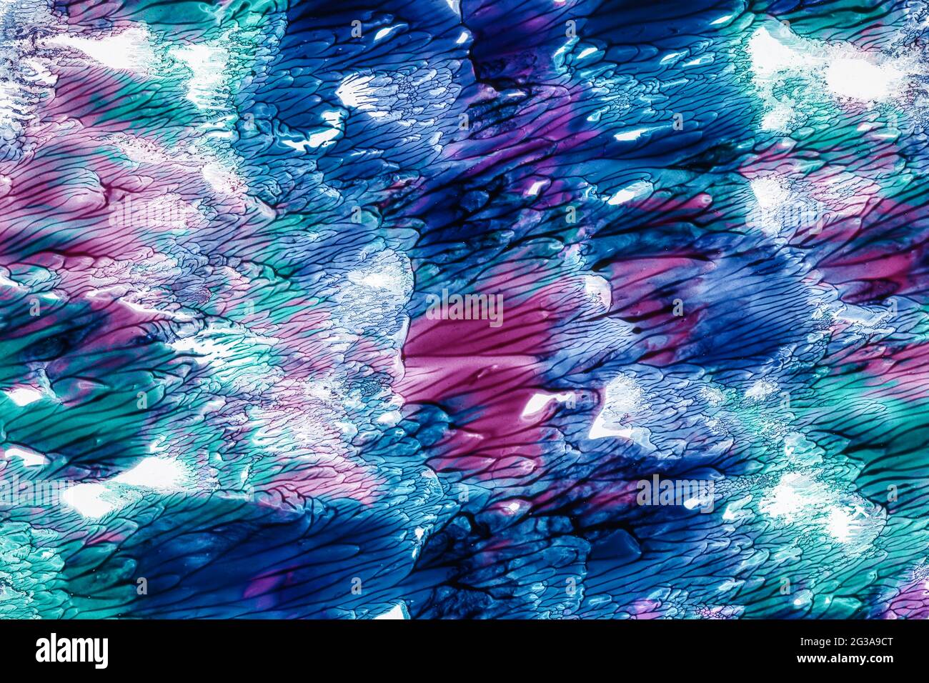 Abstract background di vernice Foto Stock