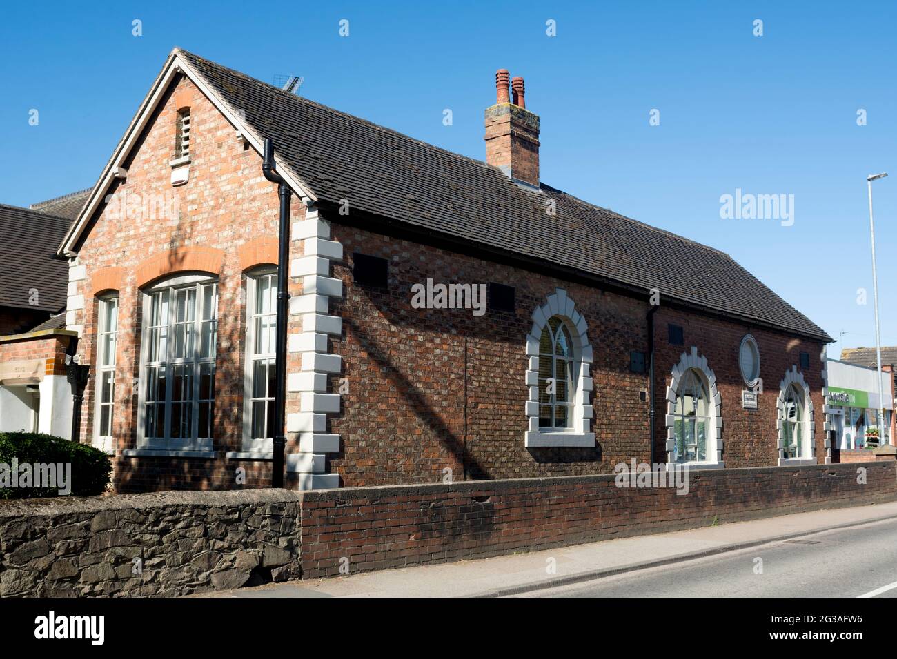 Sapcote Church School, Sapcote, Leicestershire, Inghilterra, Regno Unito Foto Stock