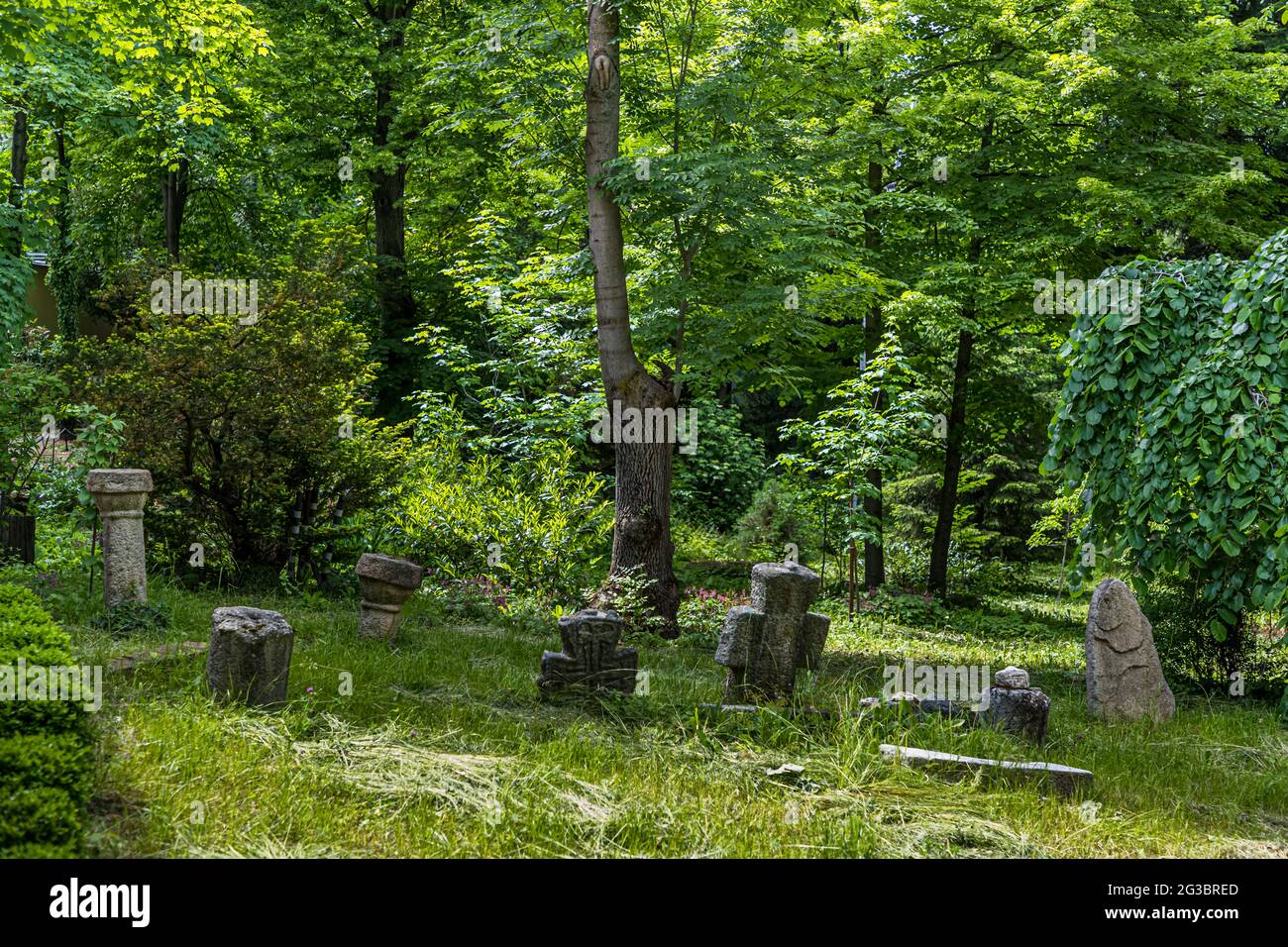 Boyana Chiesa Cimitero. Sofia, Bulgaria Foto Stock