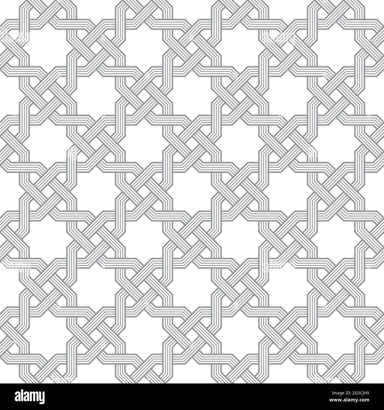 Motivo geometrico con colore grigio chiaro, illustrazione vettoriale Illustrazione Vettoriale
