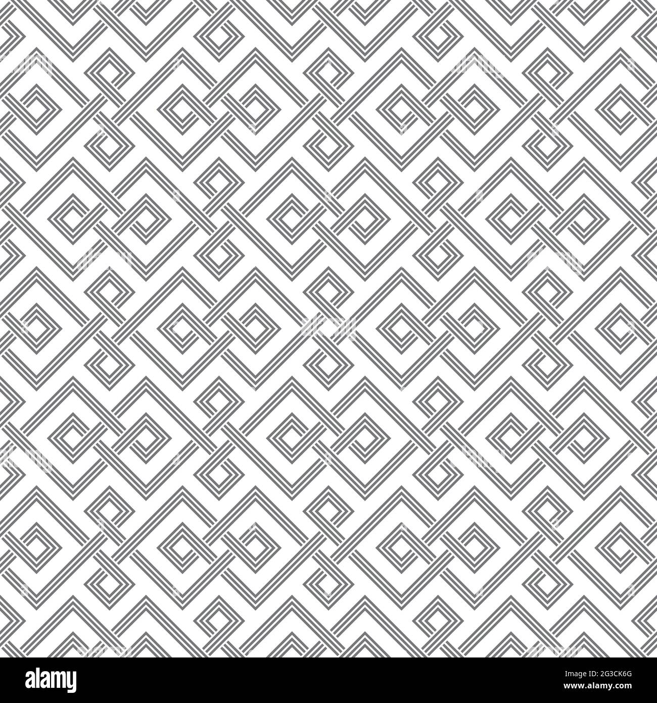 Design geometrico senza cuciture Pattern, sfondo arabo, illustrazione vettoriale Illustrazione Vettoriale