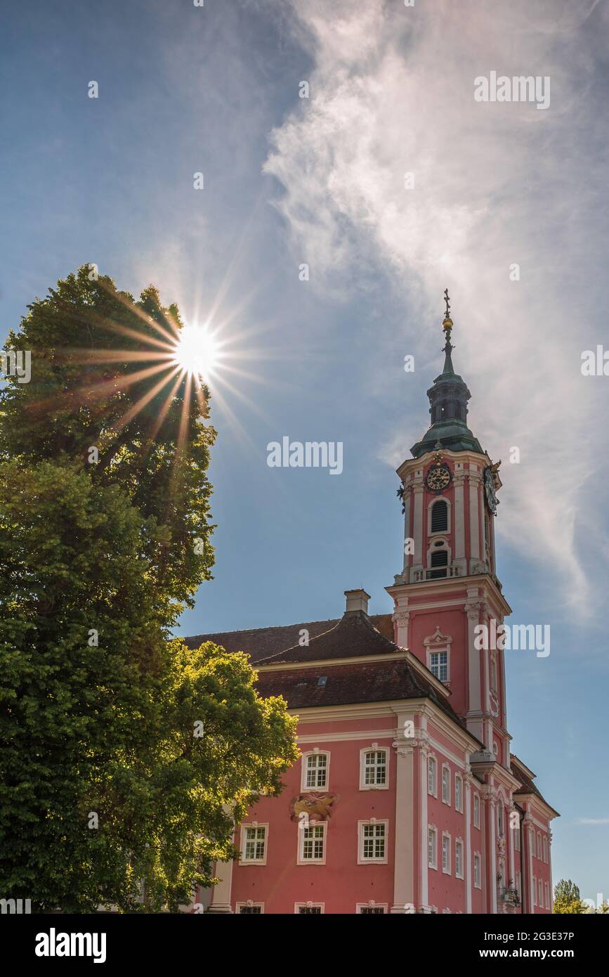 Pellegrinaggio Birnau, Lago di Costanza, Uhldingen-Muehlhofen, Baden-Wuerttemberg, Germania Foto Stock