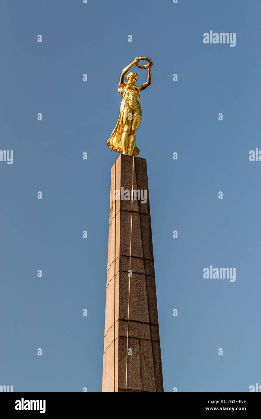 Monumento della memoria, Lussemburgo Foto Stock