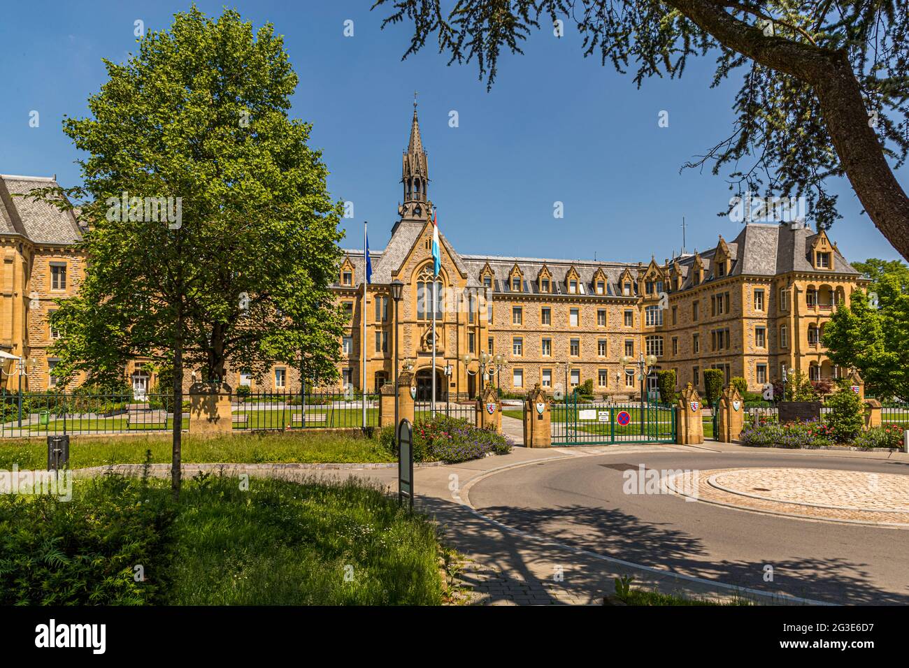 Residenza della Fondazione Jean-Pierre Pescatore in Lussemburgo Foto Stock