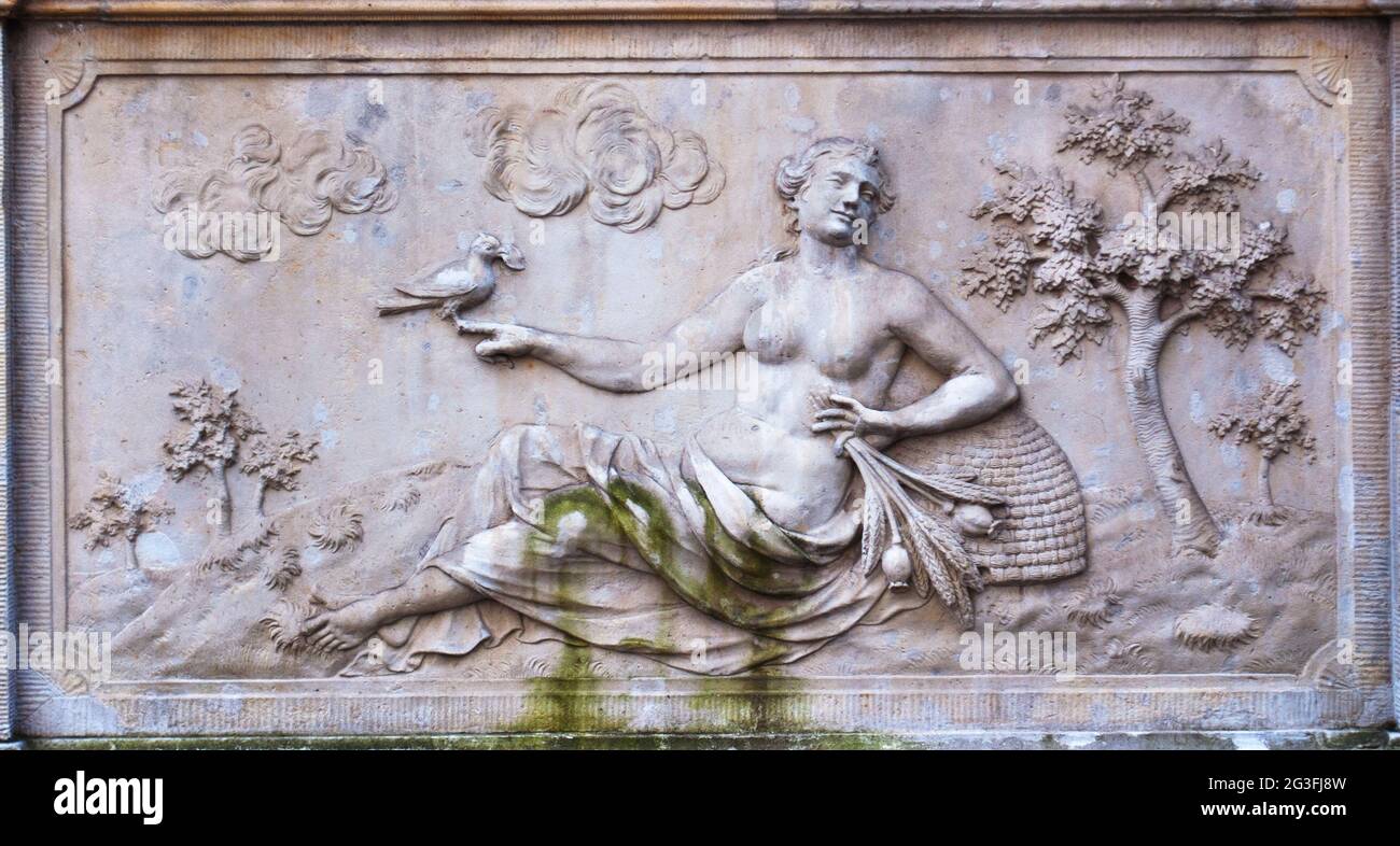 Ornamento architettonico Foto Stock