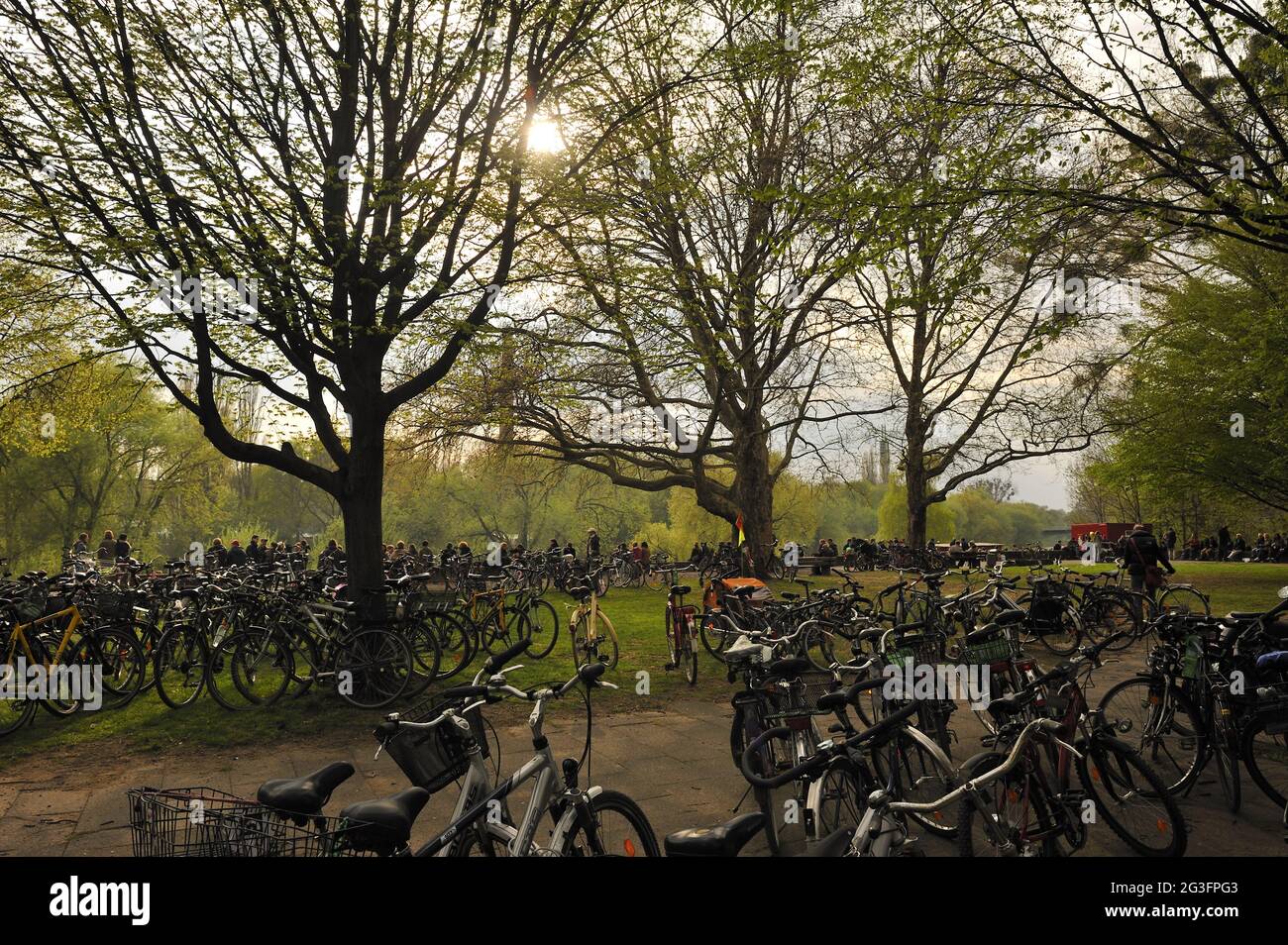 Internationales 1 mai-Fest auf dem FaustgelÃ¤nde Foto Stock