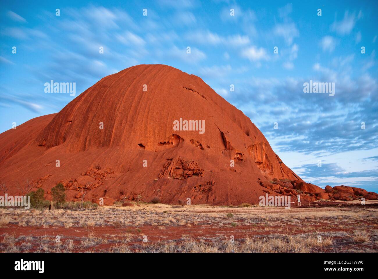 Alba nell'Outback australiano Foto Stock