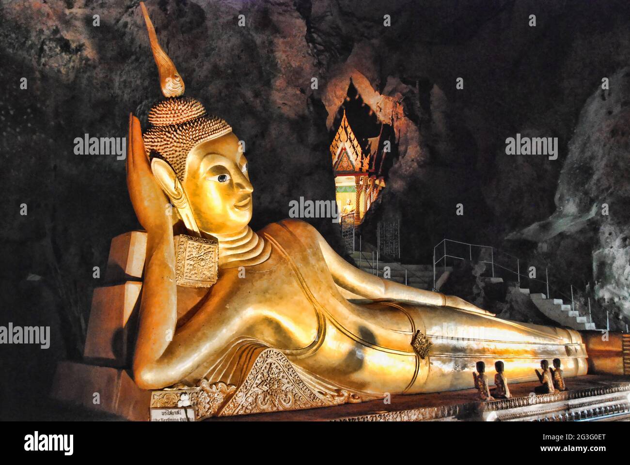 Thailand Cave, Changmai, 2007 agosto Foto Stock