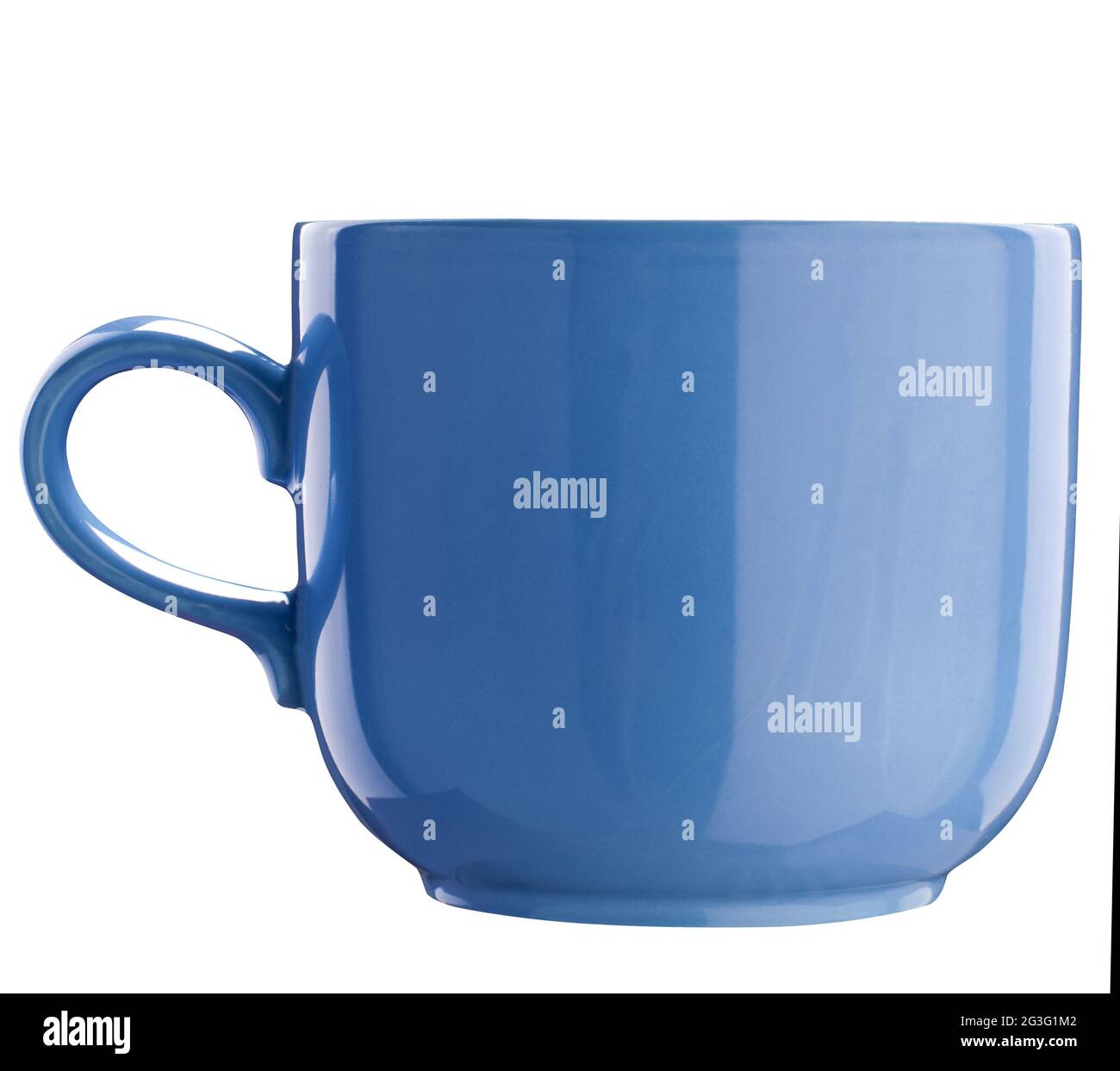 Big Blue zuppa sintesi cup Foto Stock