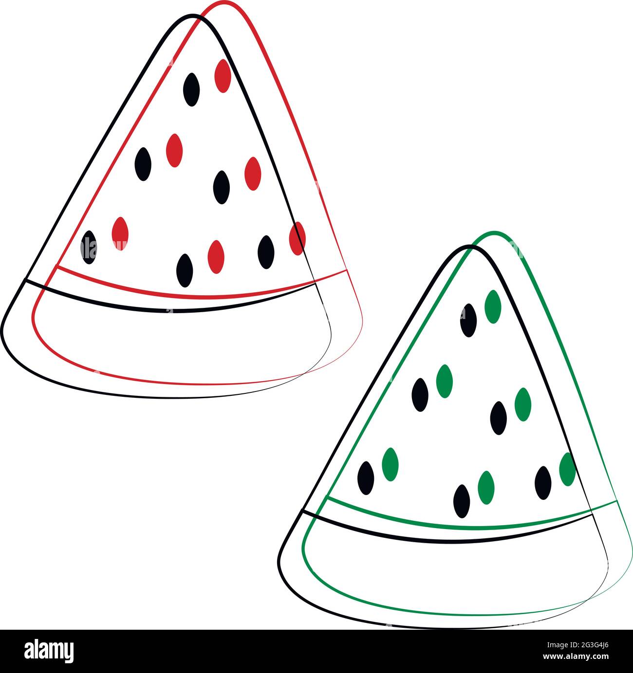 Per icone, web, cartoline, arredamento, imballaggio, stampe per oggetti, copertine per notebook, decorazione di scatole per adesivi, zaino, elemento individuale, c Illustrazione Vettoriale