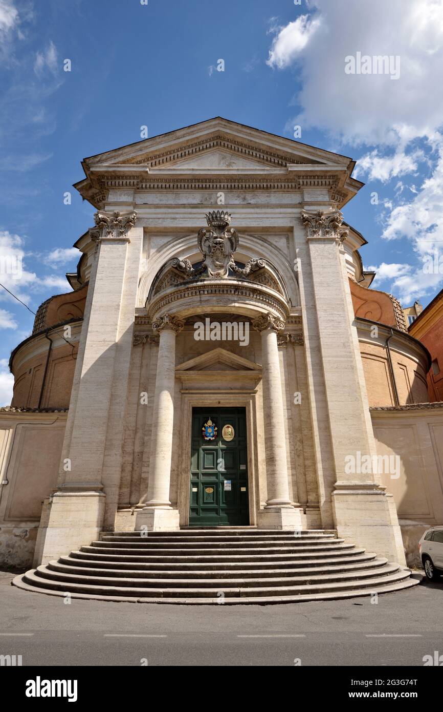 Italia, Roma, chiesa di Sant'Andrea al Quirinale Foto Stock