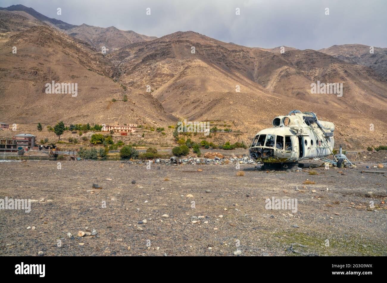 Relitto di aereo Foto Stock