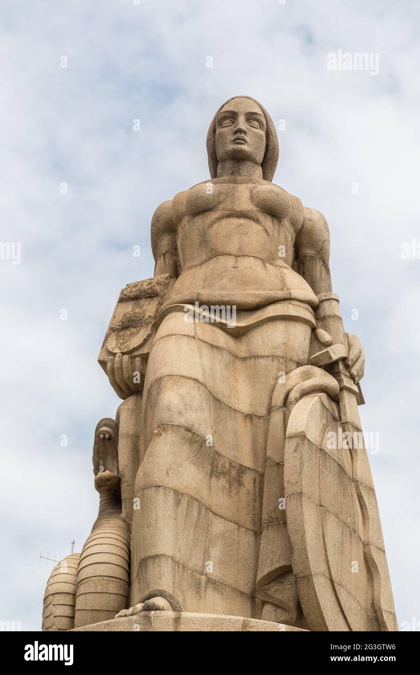 Monumento aos Mortos da i Grande Guerra Maputo Mozambico Foto Stock