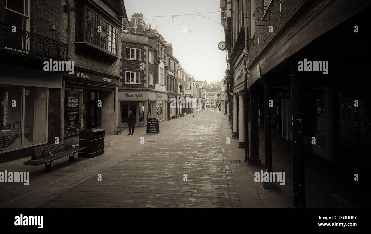 Winchester in blocco Foto Stock