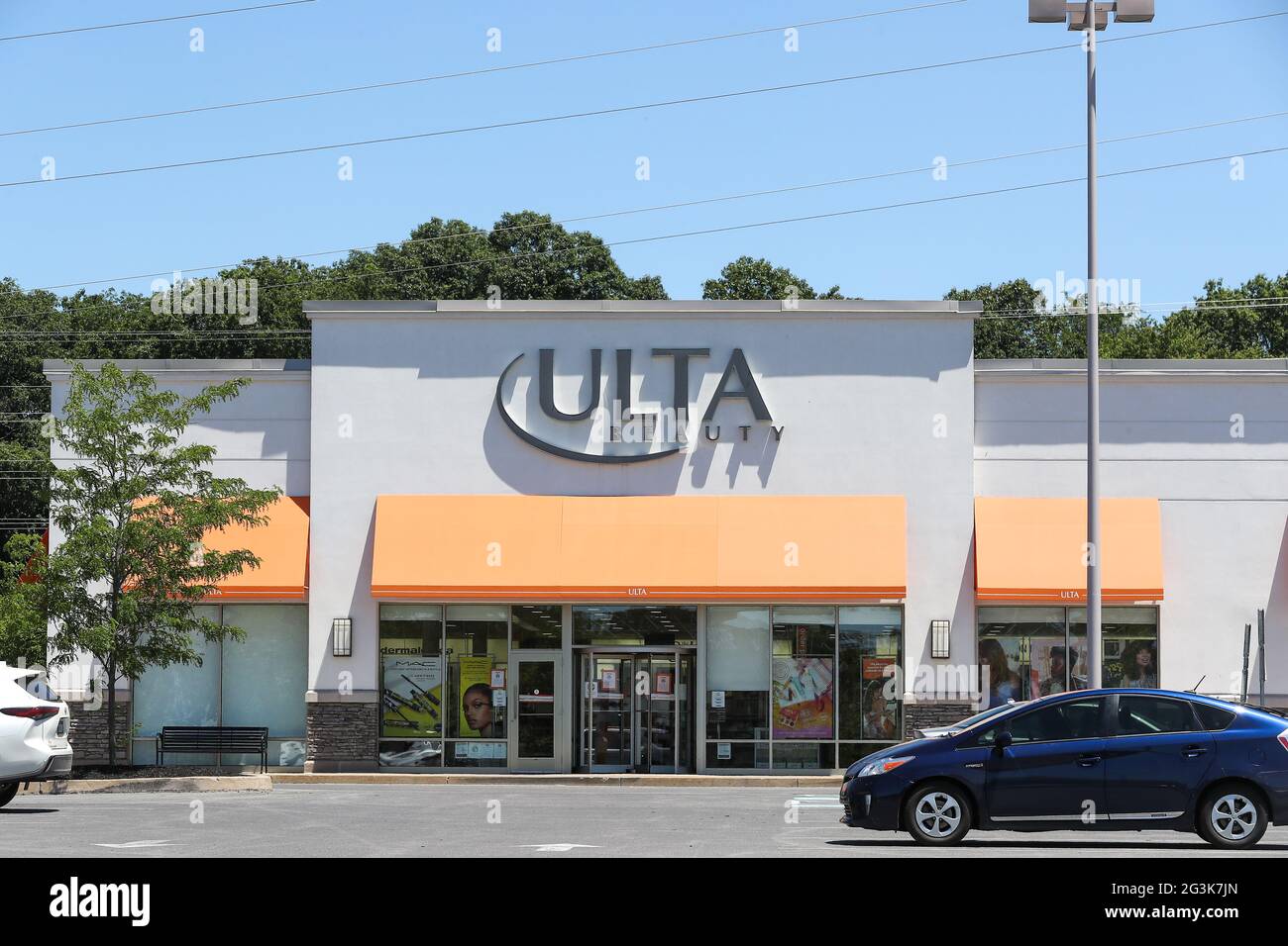 Un negozio di bellezza Ulta è visto al mercato di Monroe in Pennsylvania. Foto Stock
