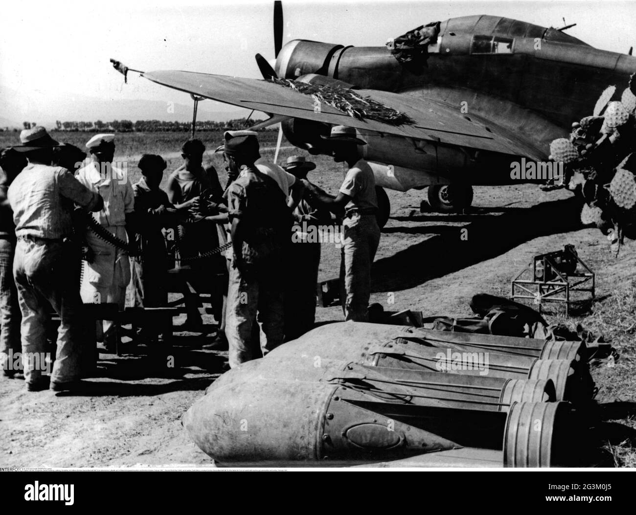 Seconda guerra mondiale / seconda guerra mondiale, guerra aerea, Nord Africa, SOLO PER USO EDITORIALE Foto Stock