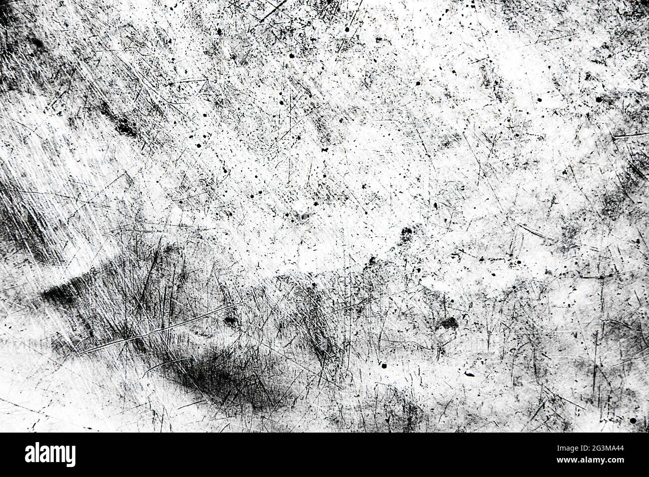 Grunge Bianco e nero Texture di emergenza . Texture antigraffio . Texture sporco .Sfondo . Foto Stock