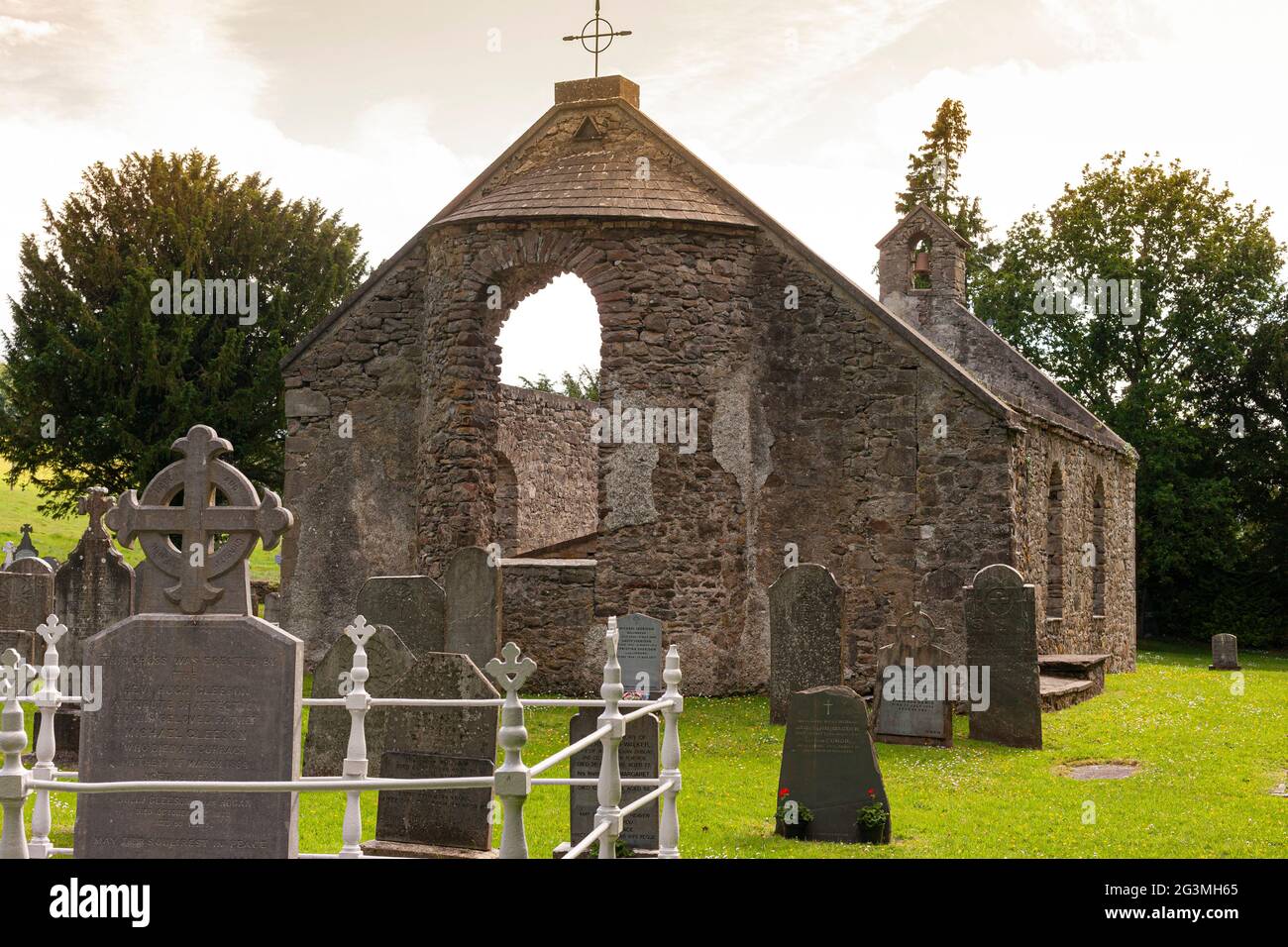 Castle Town Cemetery, County Tipperary, Irlanda Foto Stock