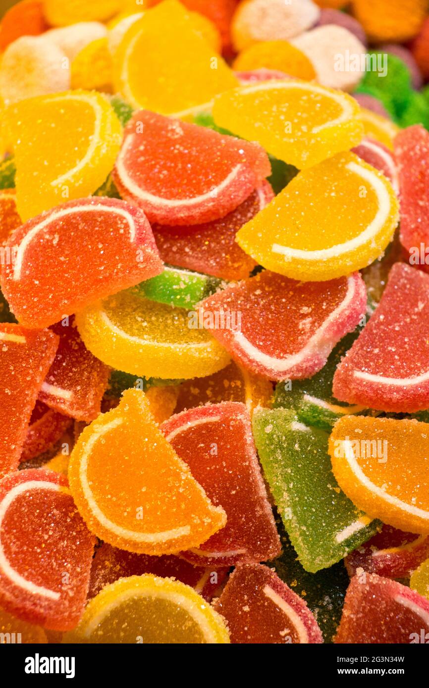 Limone shaperd caramelle e dolci deliziosi Foto Stock