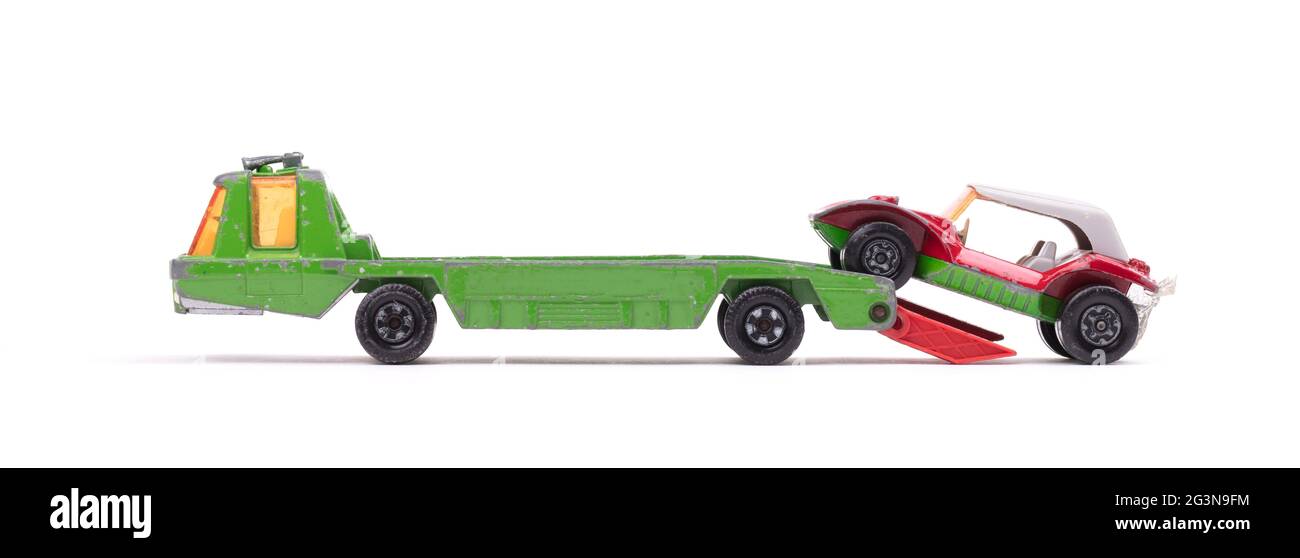 Pick up camion, recupero auto Foto Stock