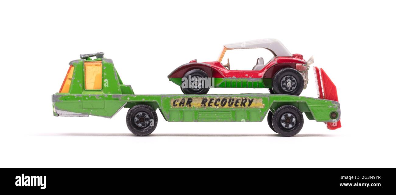 Pick up camion, recupero auto Foto Stock