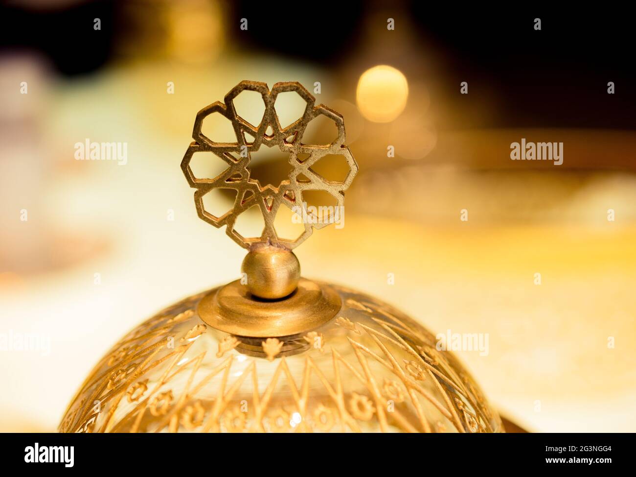 Esempio di motivi d'arte ottomana in vista Foto Stock