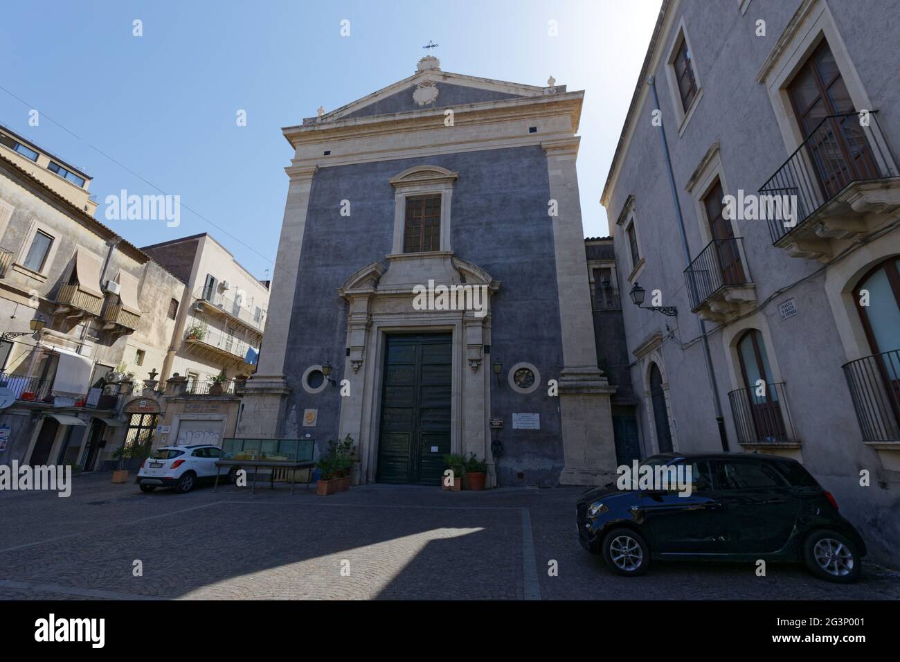 Chiesa di Sant'Agata 'la Vetere' - prima Cattedrale di Catania - Piazza Sant'Agata la Vetere - Catania Italia Foto Stock
