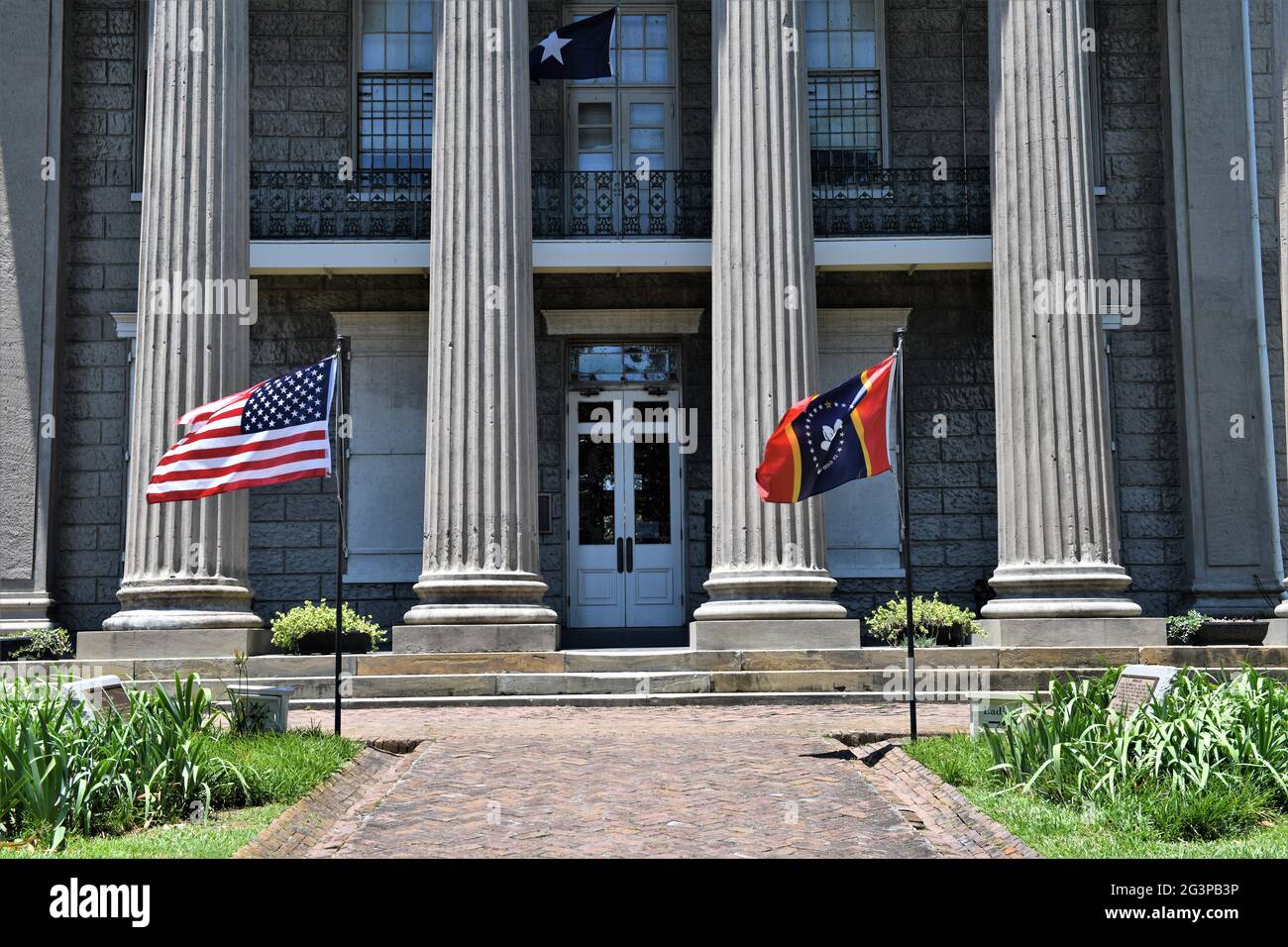 Old Warren County Courthouse a Vicksburg, Mississippi. Foto Stock