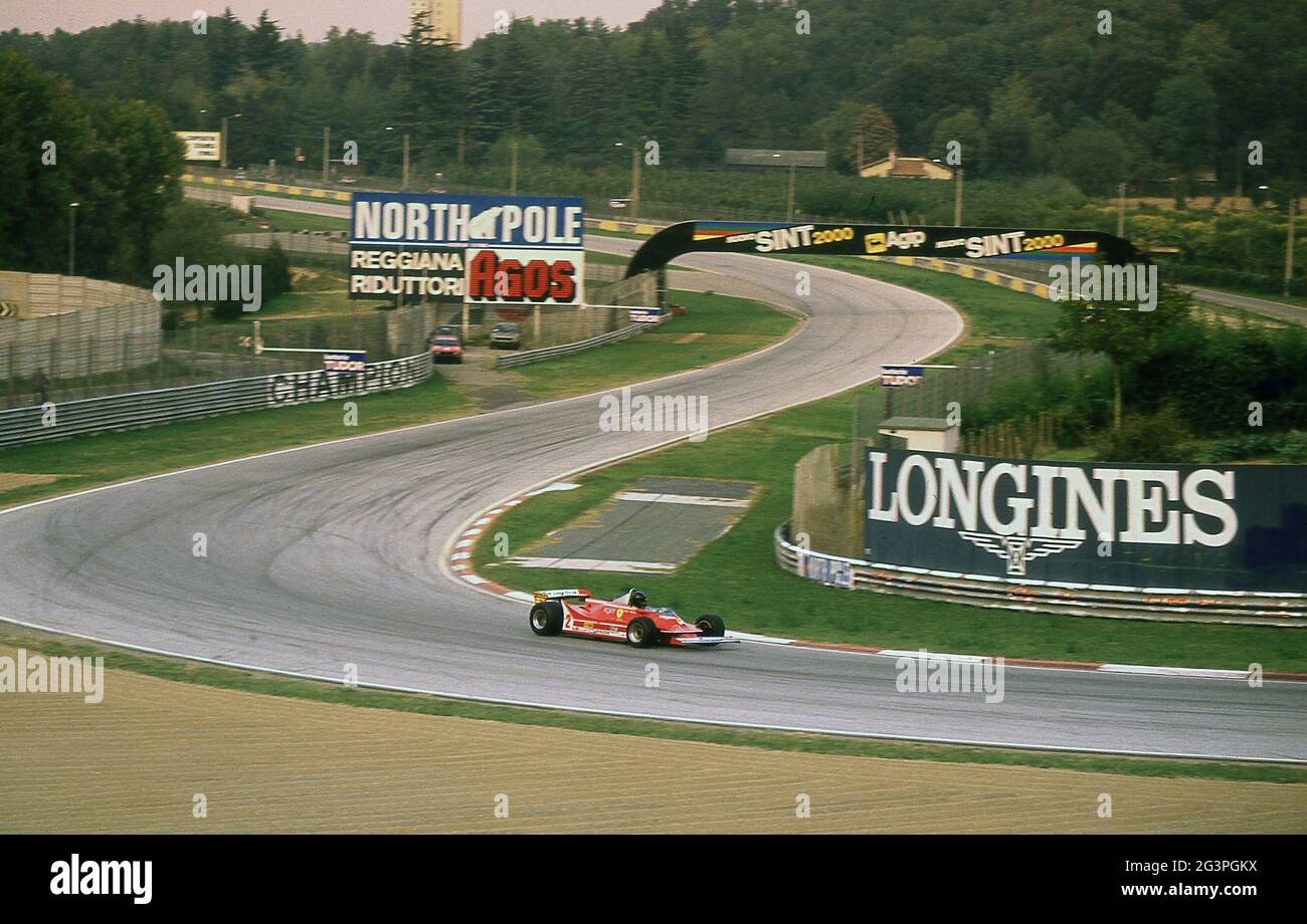 40° anniversario della Ferrari all'Autodromo Dino Ferrari Imola Italia 1987 ottobre Foto Stock