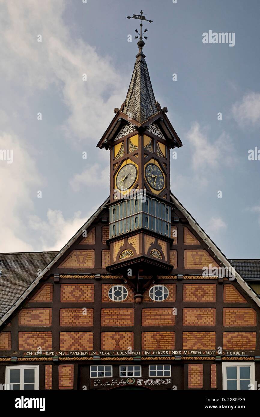 Casa di Kropff , Germania, Renania Settentrionale-Vestfalia, Sauerland, Olsberg Foto Stock
